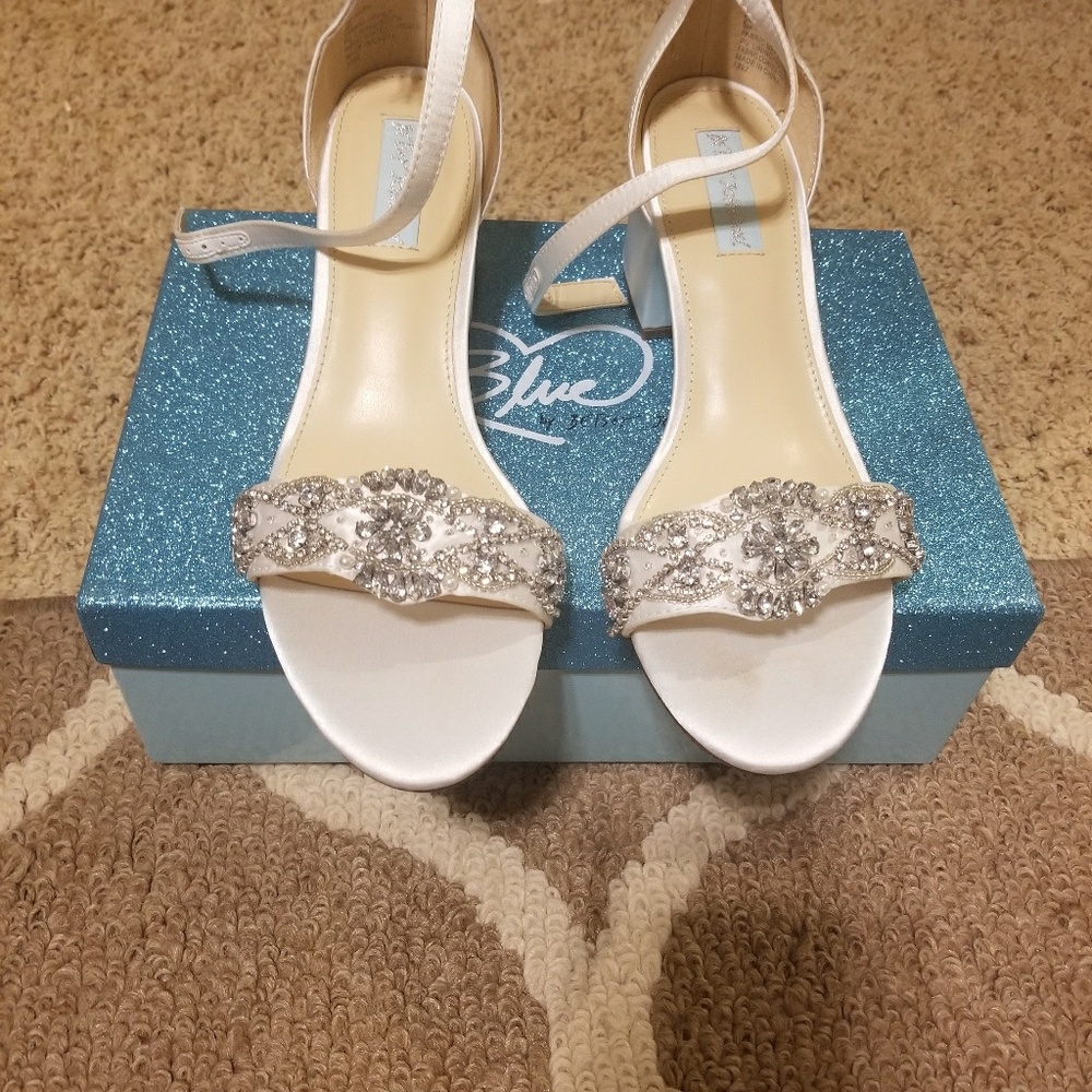 Betsy Johnson bridal shoes
